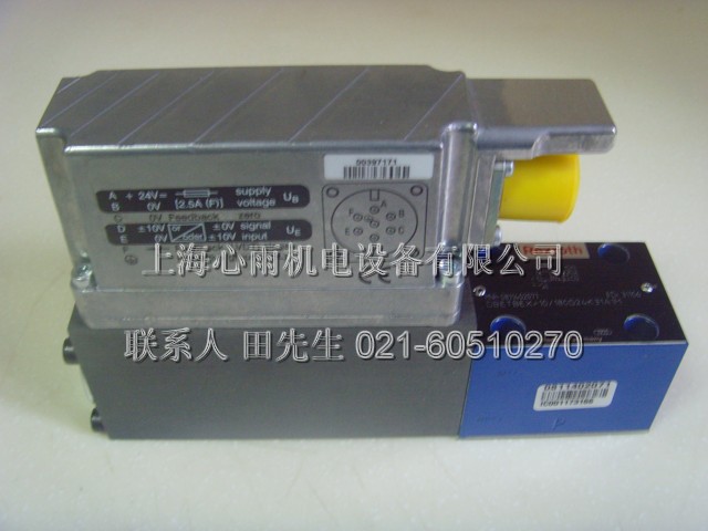 士樂比例伺服閥4WRPH6C3B24L-2X/G24Z4/M